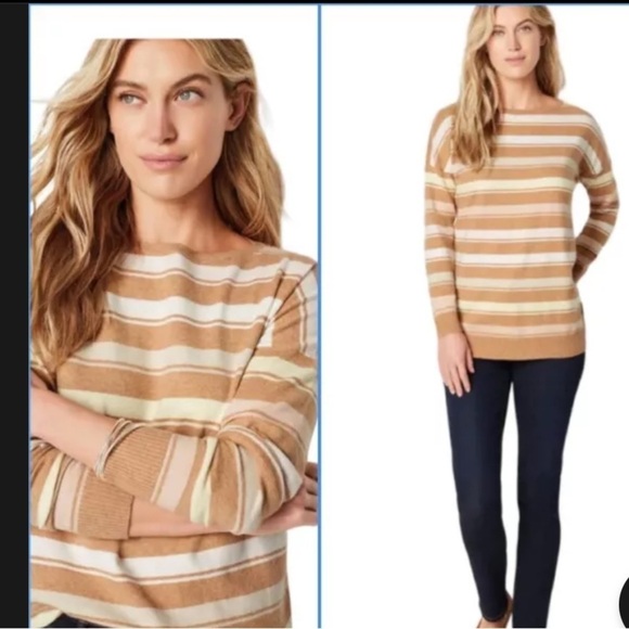 J. Jill Relaxed Fit Pullover Sweater Women’s Size Small Long Sleeve Soft Knit - Picture 1 of 6